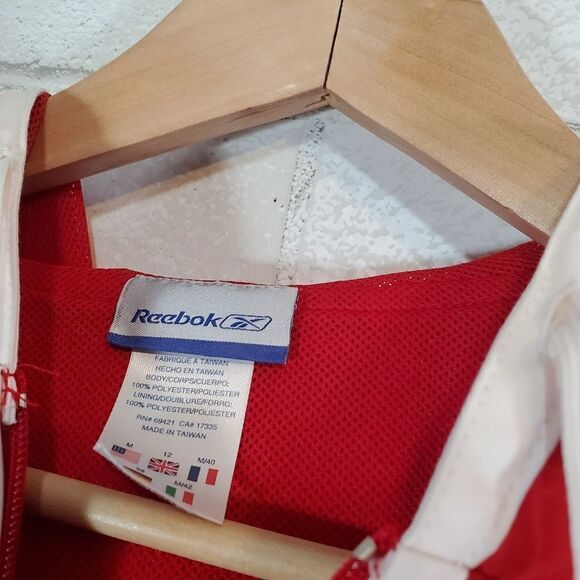 NWOT. .Reebok full zip lightweight jacket - Picture 6 of 16